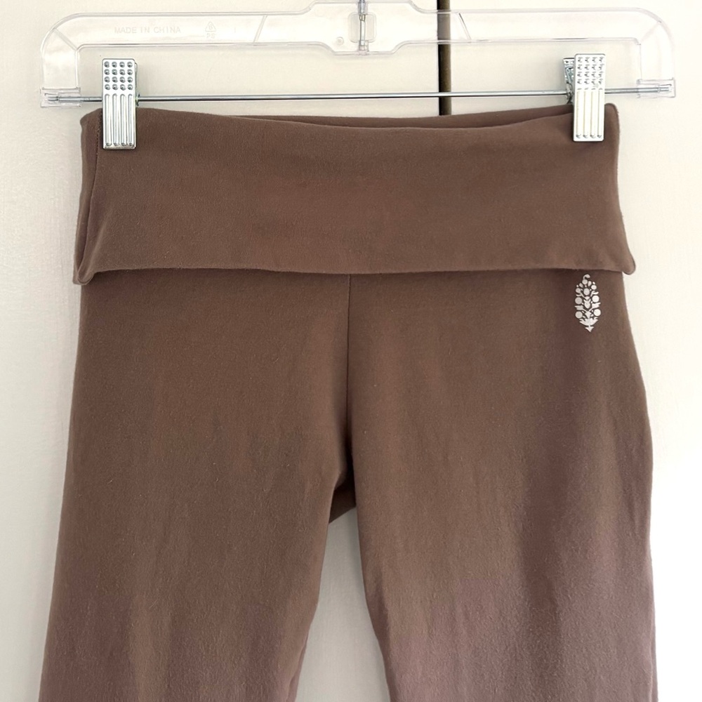 Free People Movement So Simple Pedal Pusher Leggings in Tan Size XS - Picture 5 of 13